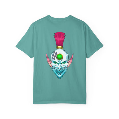 Laughing Elf Mask Graphic T-Shirt
