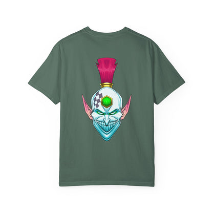 Laughing Elf Mask Graphic T-Shirt