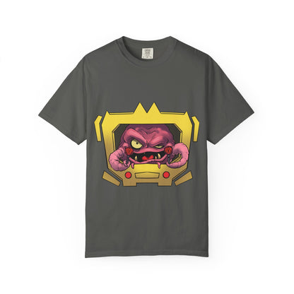 Retro Alien Brain Tee — Neon Sci‑Fi Monster Graphic T-Shirt