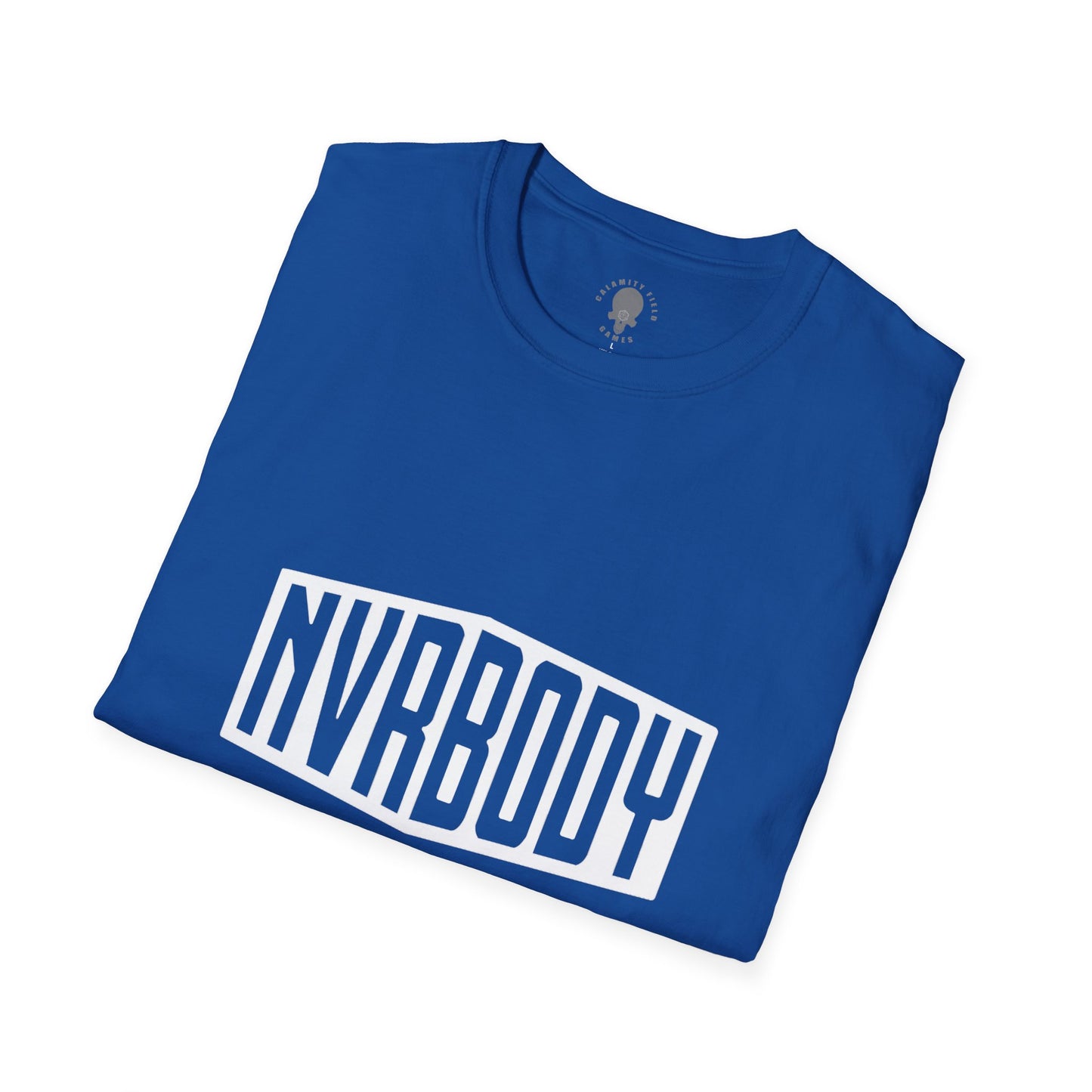 White NVRBODY Graphic T-shirt