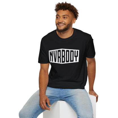 White NVRBODY Graphic T-shirt