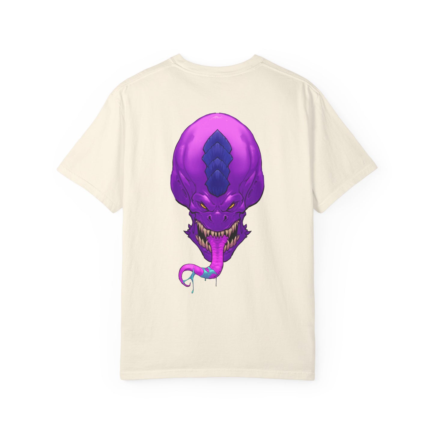 Purple Licky Alien Graphic Tee