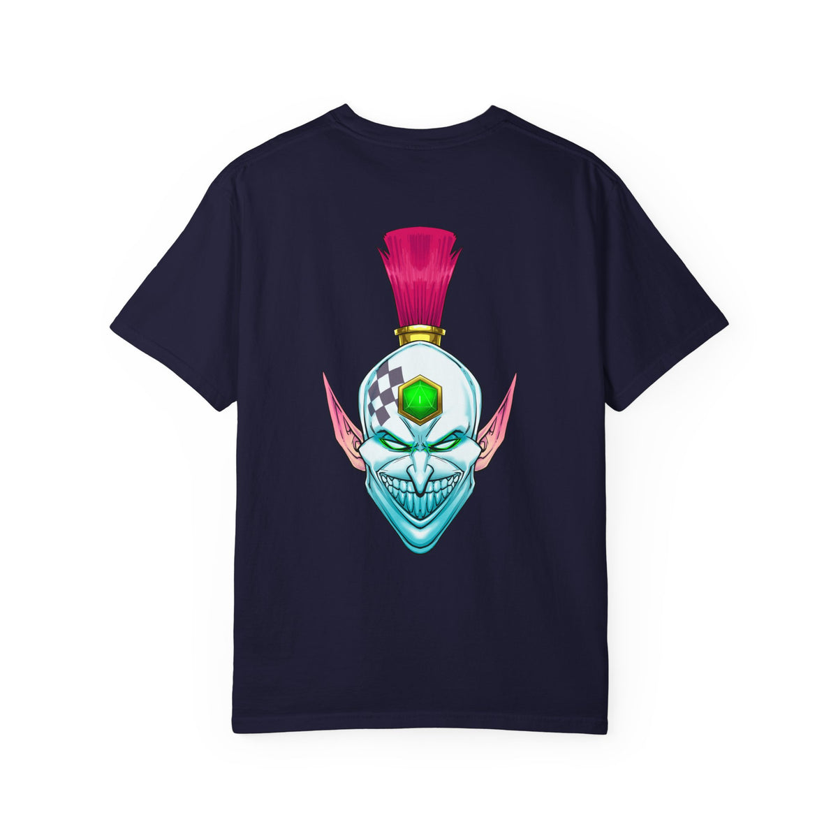 Laughing Elf Mask Graphic T-Shirt