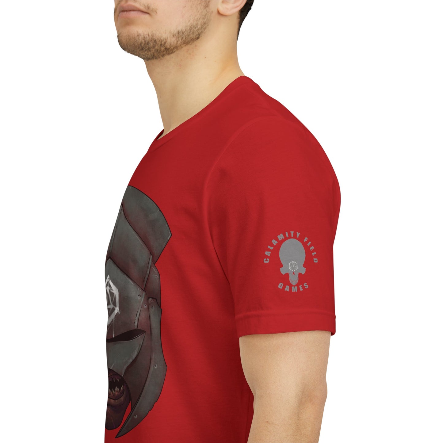 Orc white Hand Warrior Helmet T-Shirt
