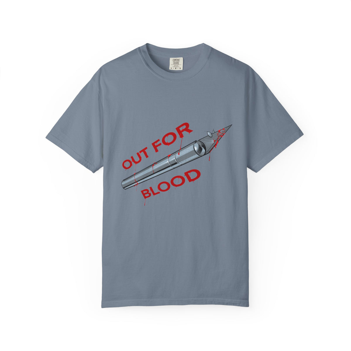 Out For Blood- Hobby Knife T-Shirt — Graphic Tee