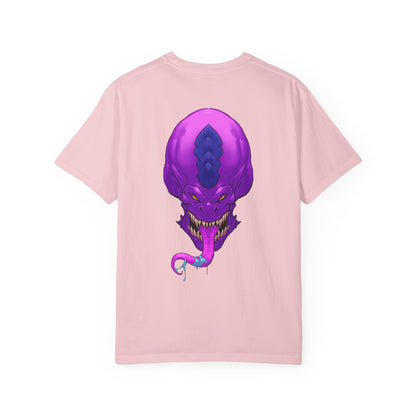 Purple Licky Alien Graphic Tee
