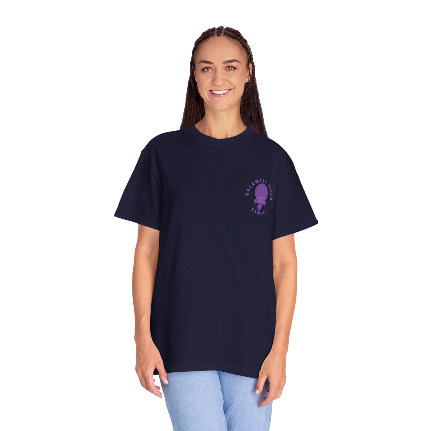 Purple Licky Alien Graphic Tee