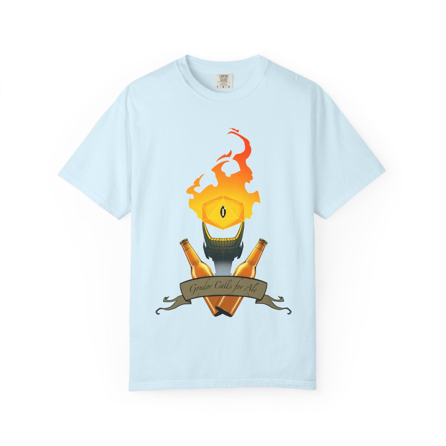 Gondor Calls for Ale Burning Eye Tee