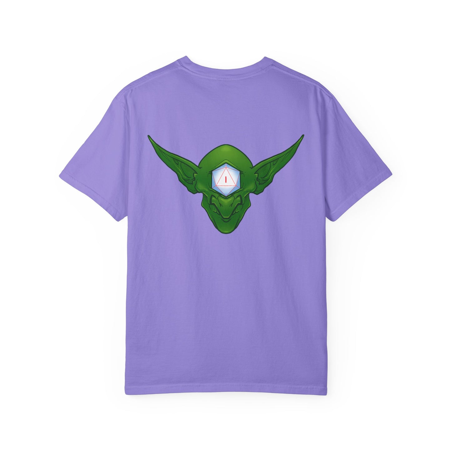 T-Shirt — Green Goblin Eyeball Graphic Tee (Back Print)