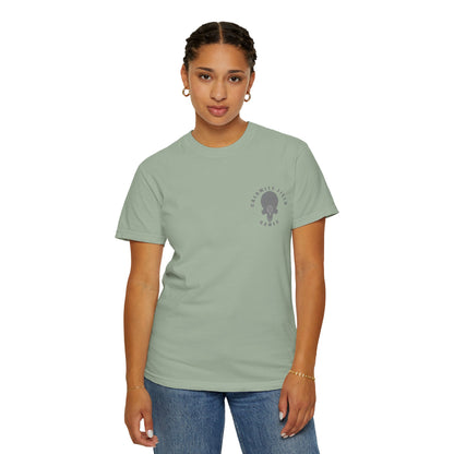 Purple Dragon Head Graphic T-Shirt