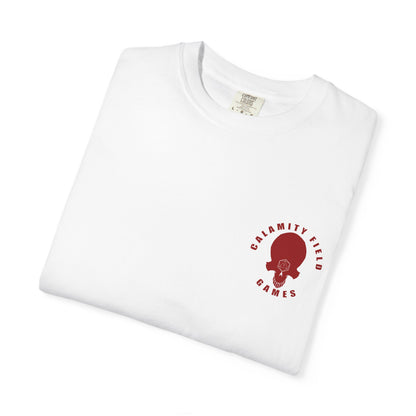 Armored Space Man Helmet Graphic T-Shirt