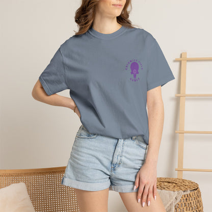 Purple Licky Alien Graphic Tee