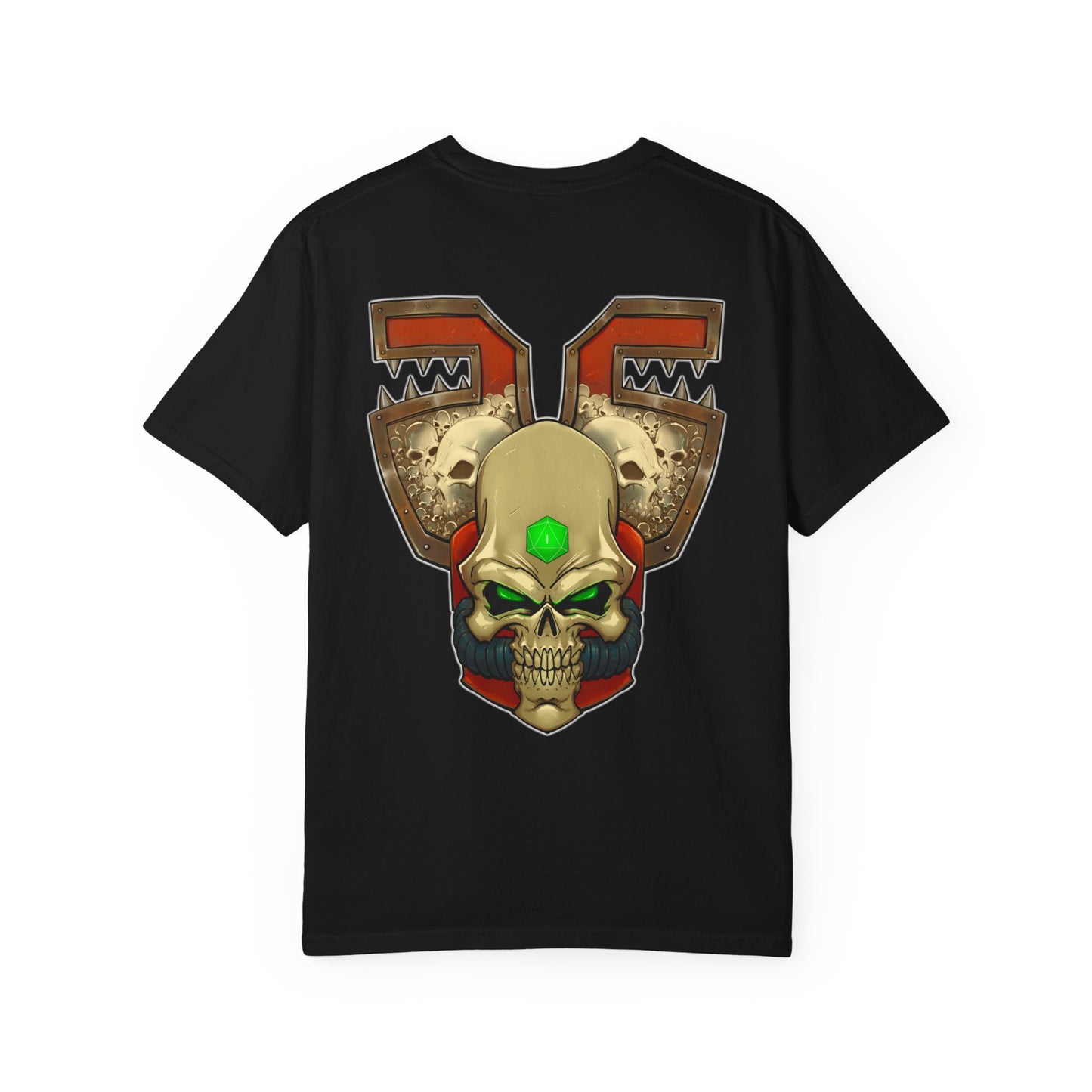 Rage Skull Helmet- Graphic T-Shirt