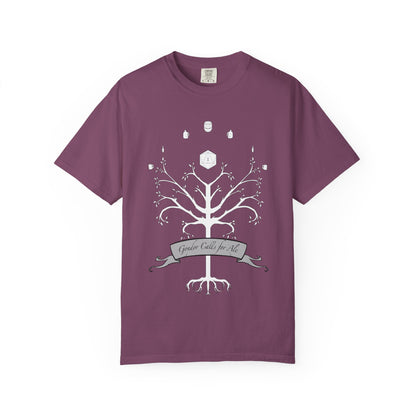 Gondor Calls for Ale White Tree Tee