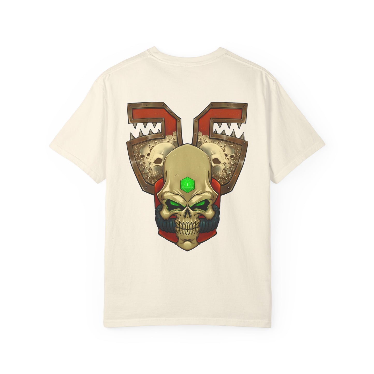 Rage Skull Helmet- Graphic T-Shirt