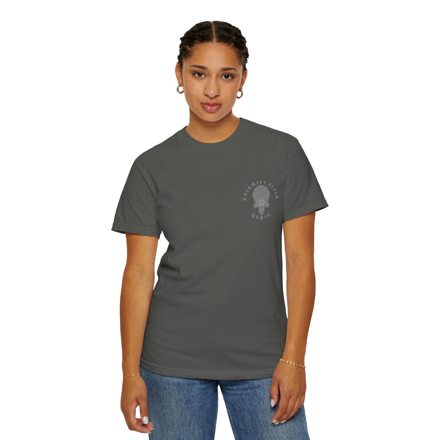 Purple Dragon Head Graphic T-Shirt