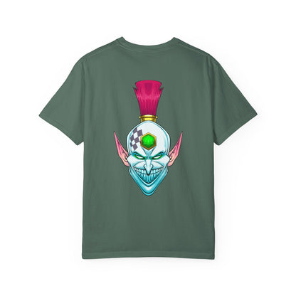 Laughing Elf Mask Graphic T-Shirt