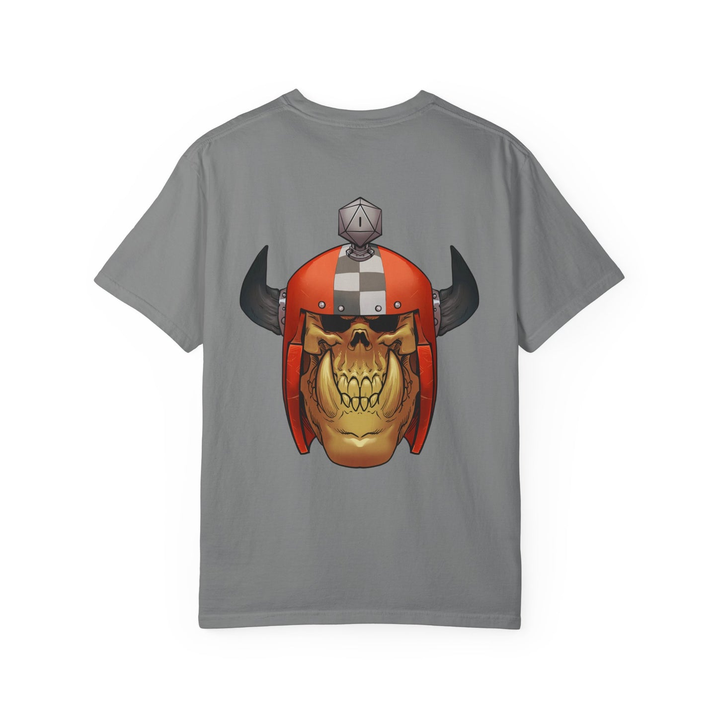 Orc Skull Helmet T‑Shirt — Graphic Tee