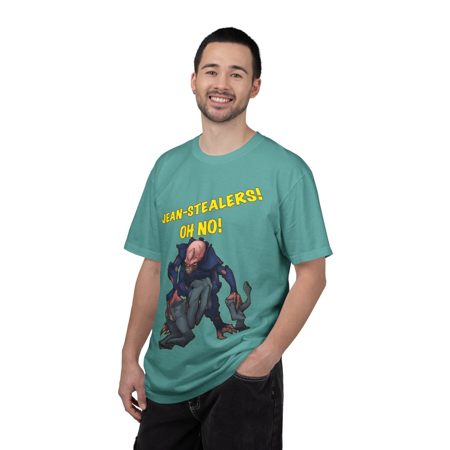 'Jean-Stealers! Oh No!' Graphic Tee
