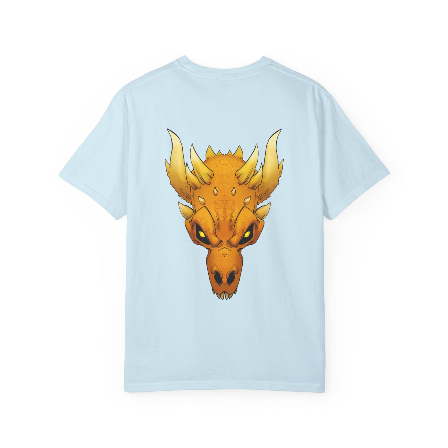 Golden Dragon Skull T-Shirt — Mythic Beast Graphic Tee