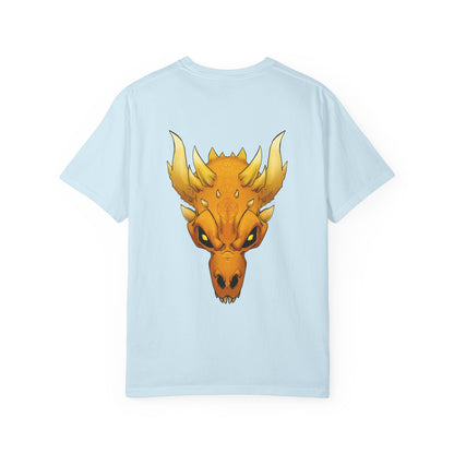 Golden Dragon Skull T-Shirt — Mythic Beast Graphic Tee
