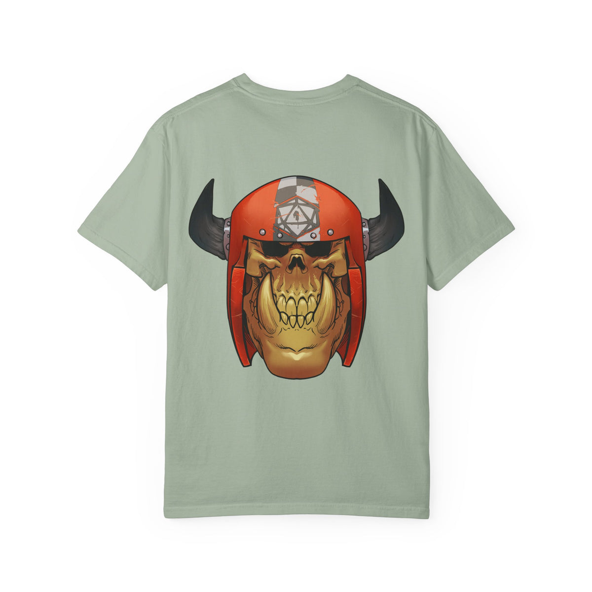Orc Skull Helmet T‑Shirt — Graphic Tee