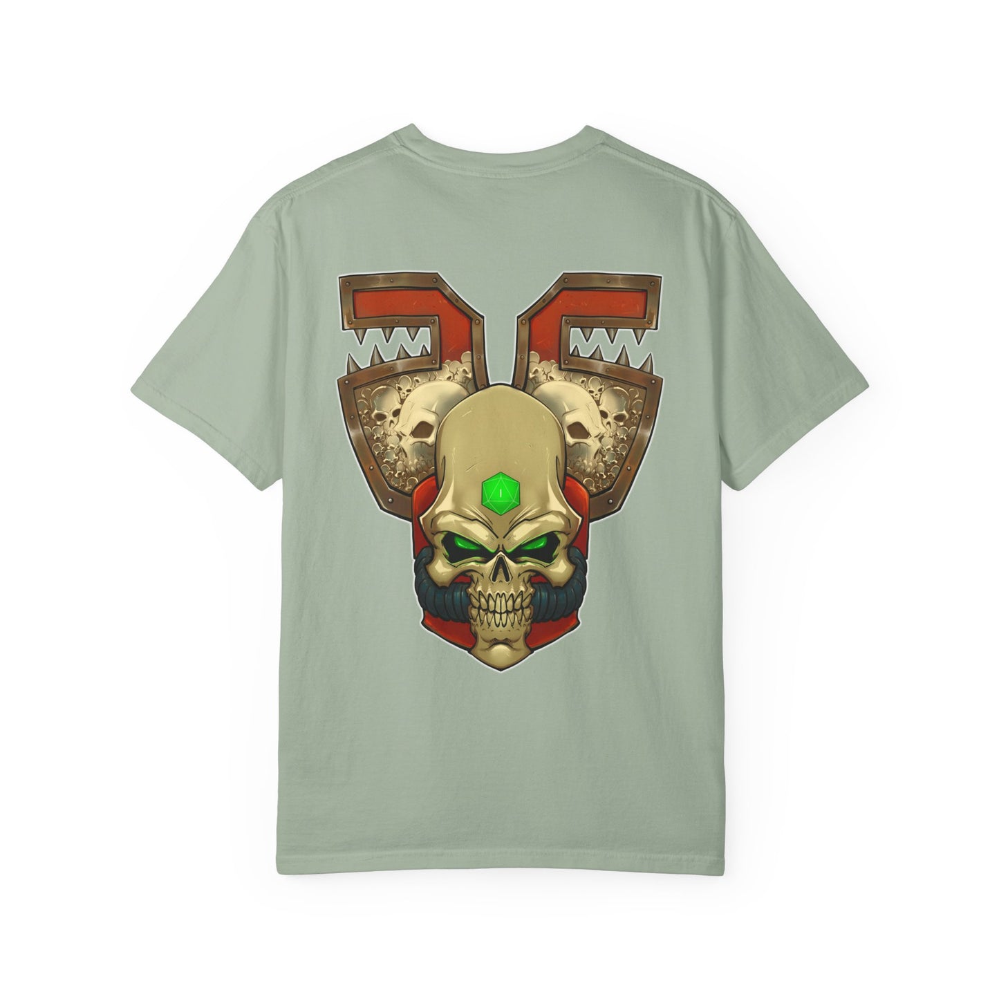 Rage Skull Helmet- Graphic T-Shirt