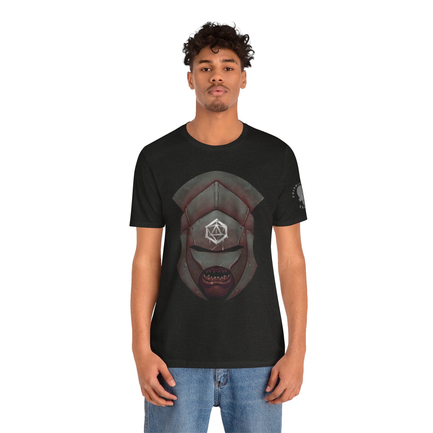 Orc white Hand Warrior Helmet T-Shirt