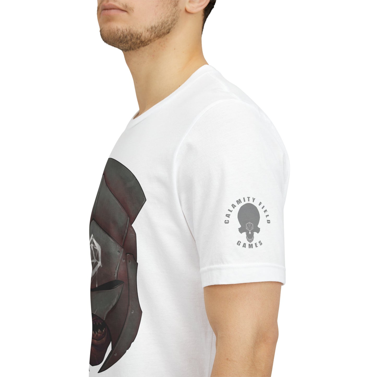 Orc white Hand Warrior Helmet T-Shirt