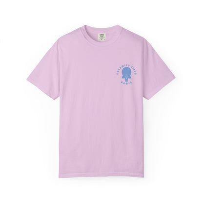 Wolf Space Man Head Graphic T-shirt