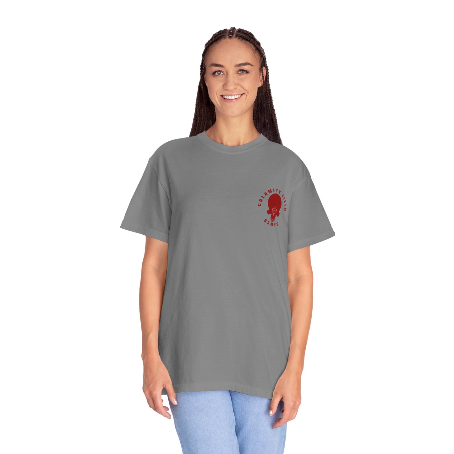 Armored Space Man Helmet Graphic T-Shirt