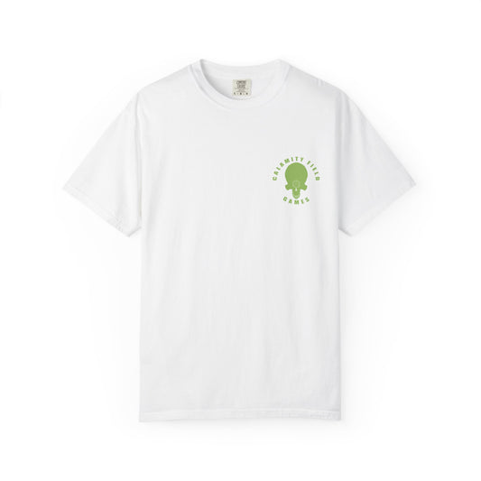 Diseased Fiend Skull T-Shirt — Green Skull Graphic Tee