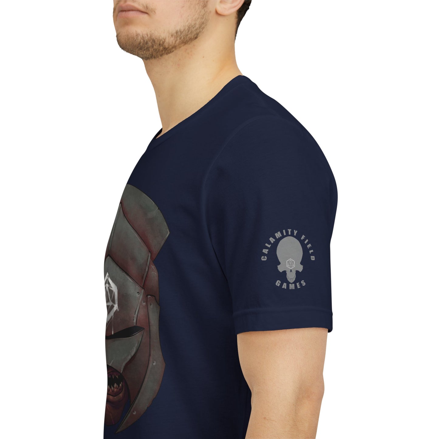 Orc white Hand Warrior Helmet T-Shirt