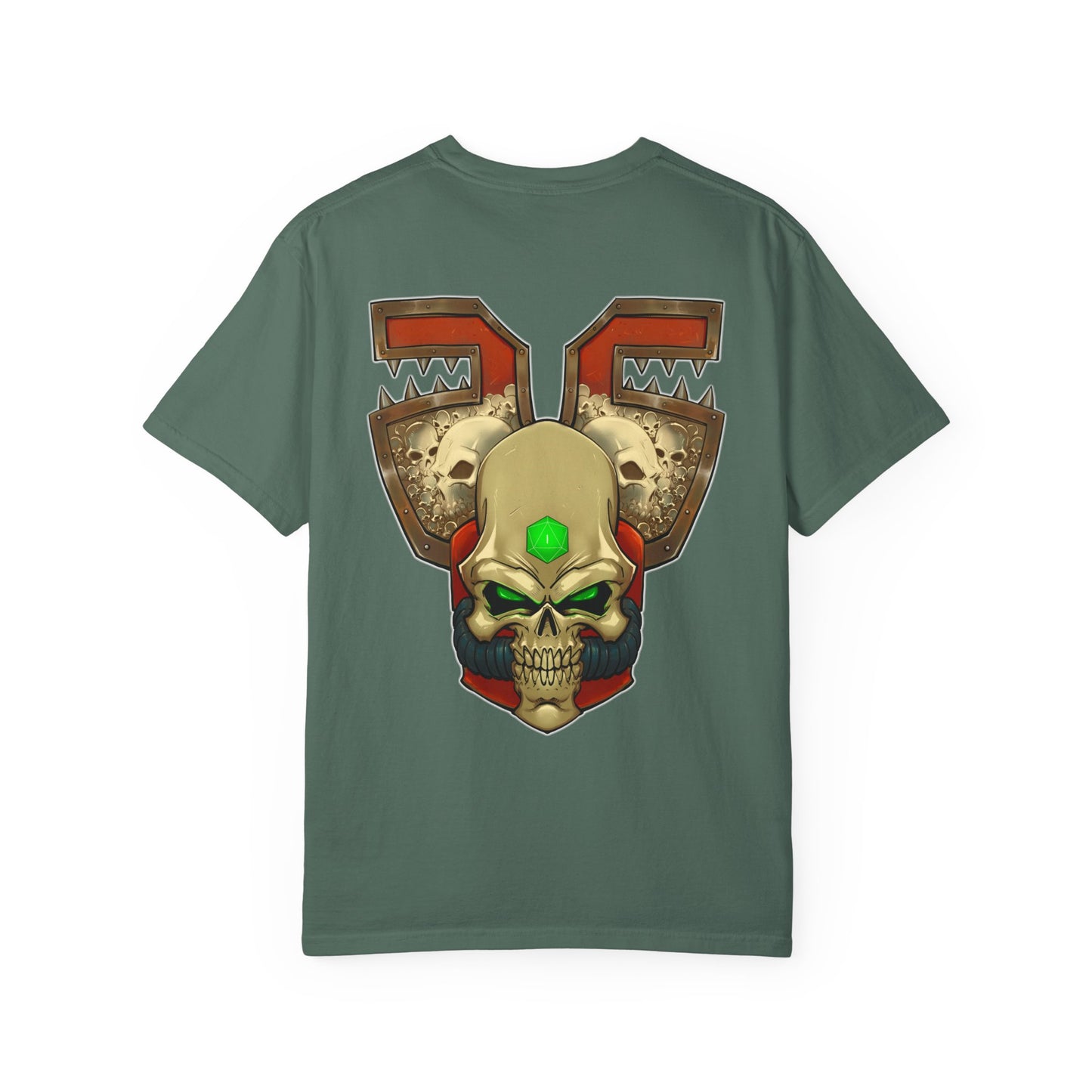 Rage Skull Helmet- Graphic T-Shirt