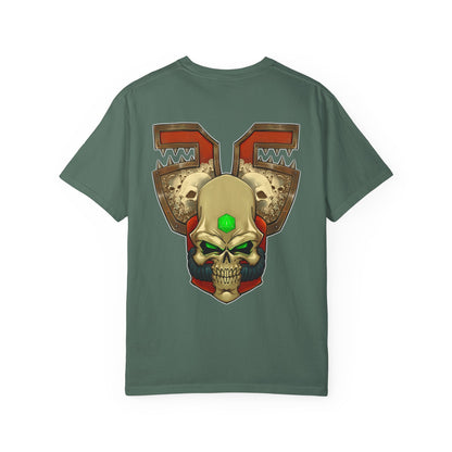 Rage Skull Helmet- Graphic T-Shirt
