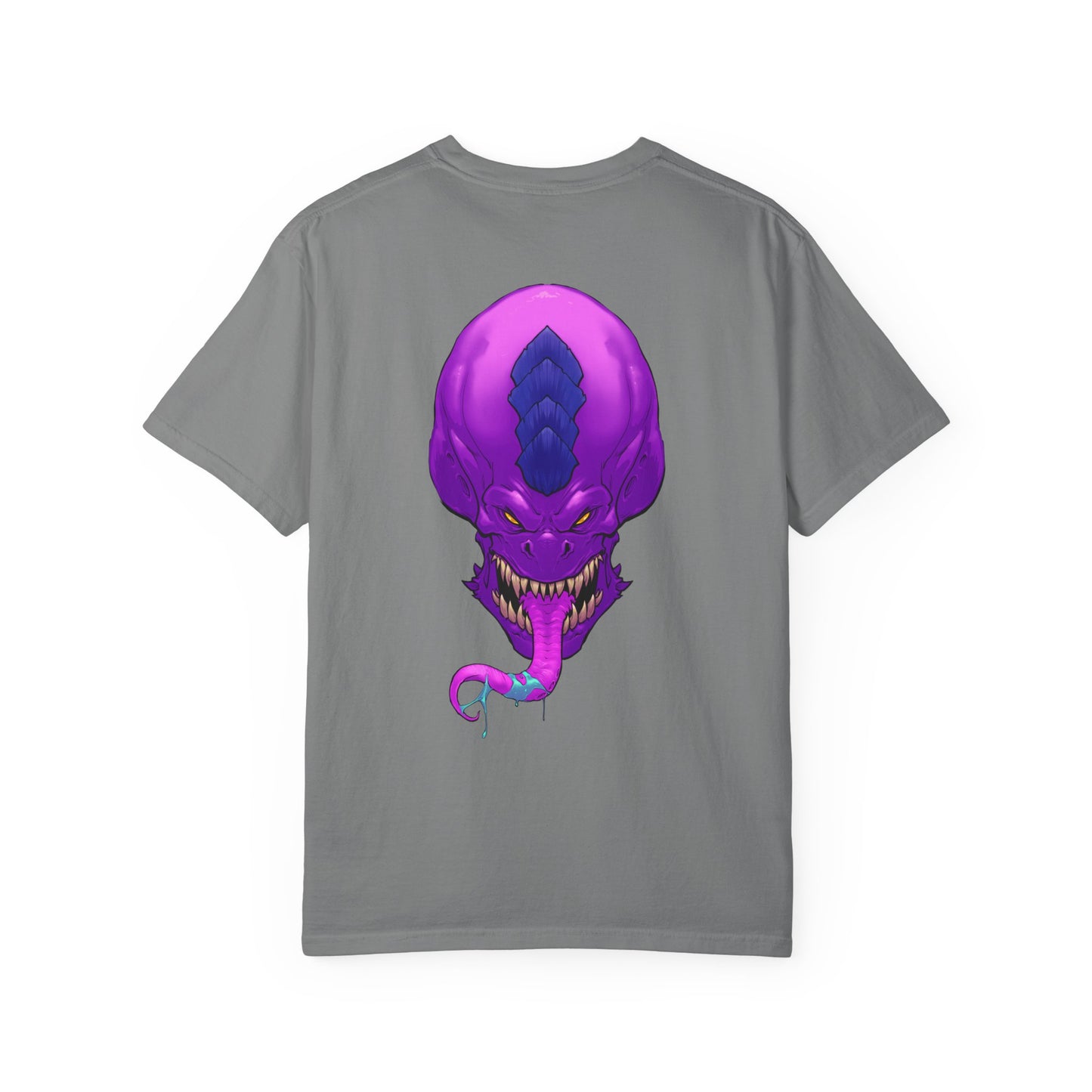 Purple Licky Alien Graphic Tee