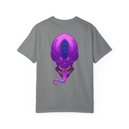 Purple Licky Alien Graphic Tee