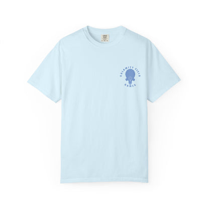Wolf Space Man Head Graphic T-shirt