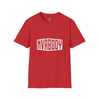 White NVRBODY Graphic T-shirt