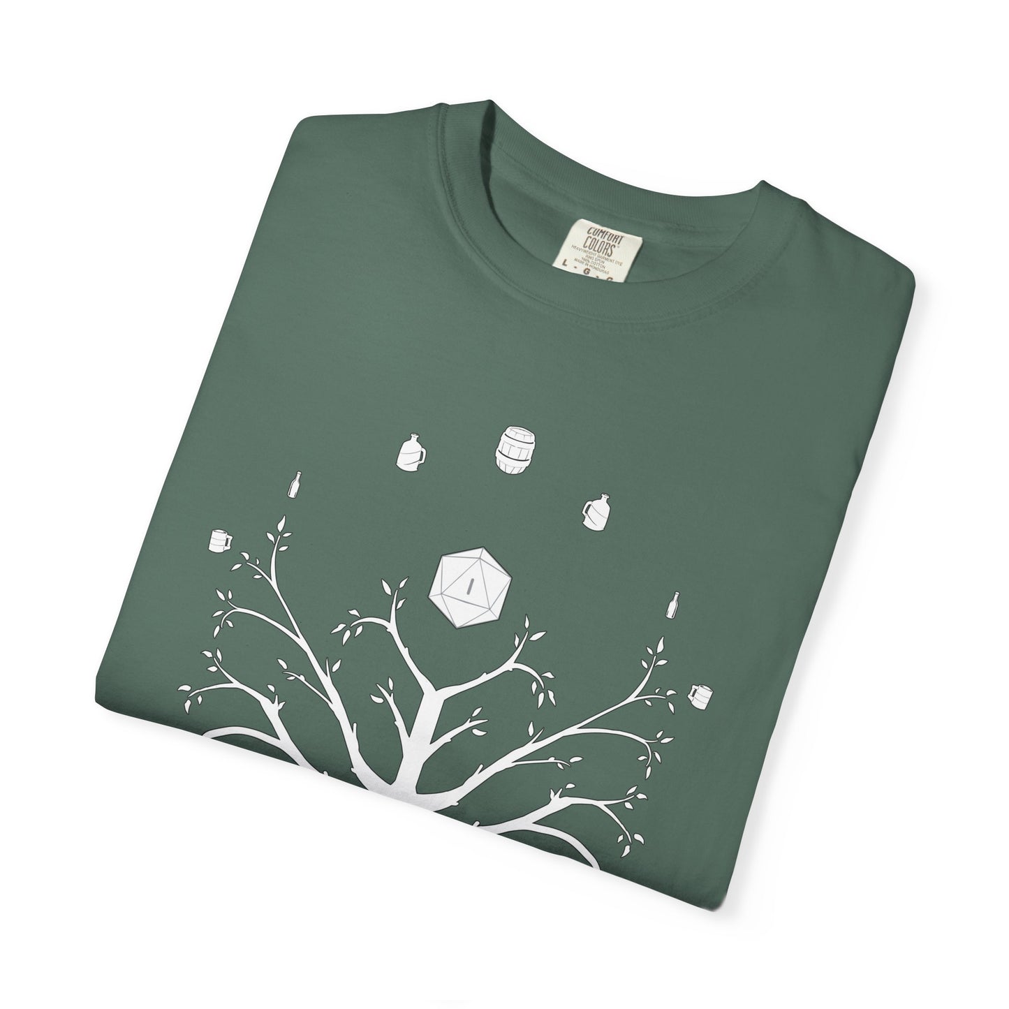 Gondor Calls for Ale White Tree Tee