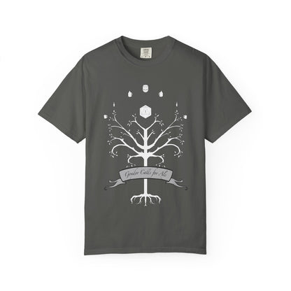 Gondor Calls for Ale White Tree Tee