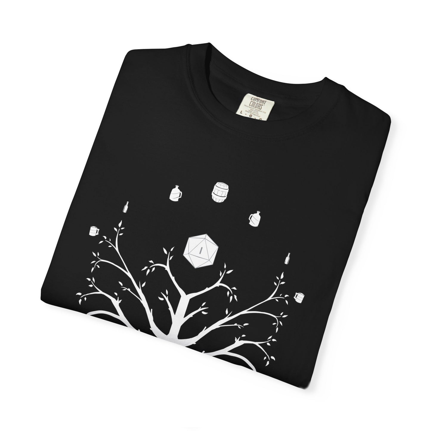 Gondor Calls for Ale White Tree Tee