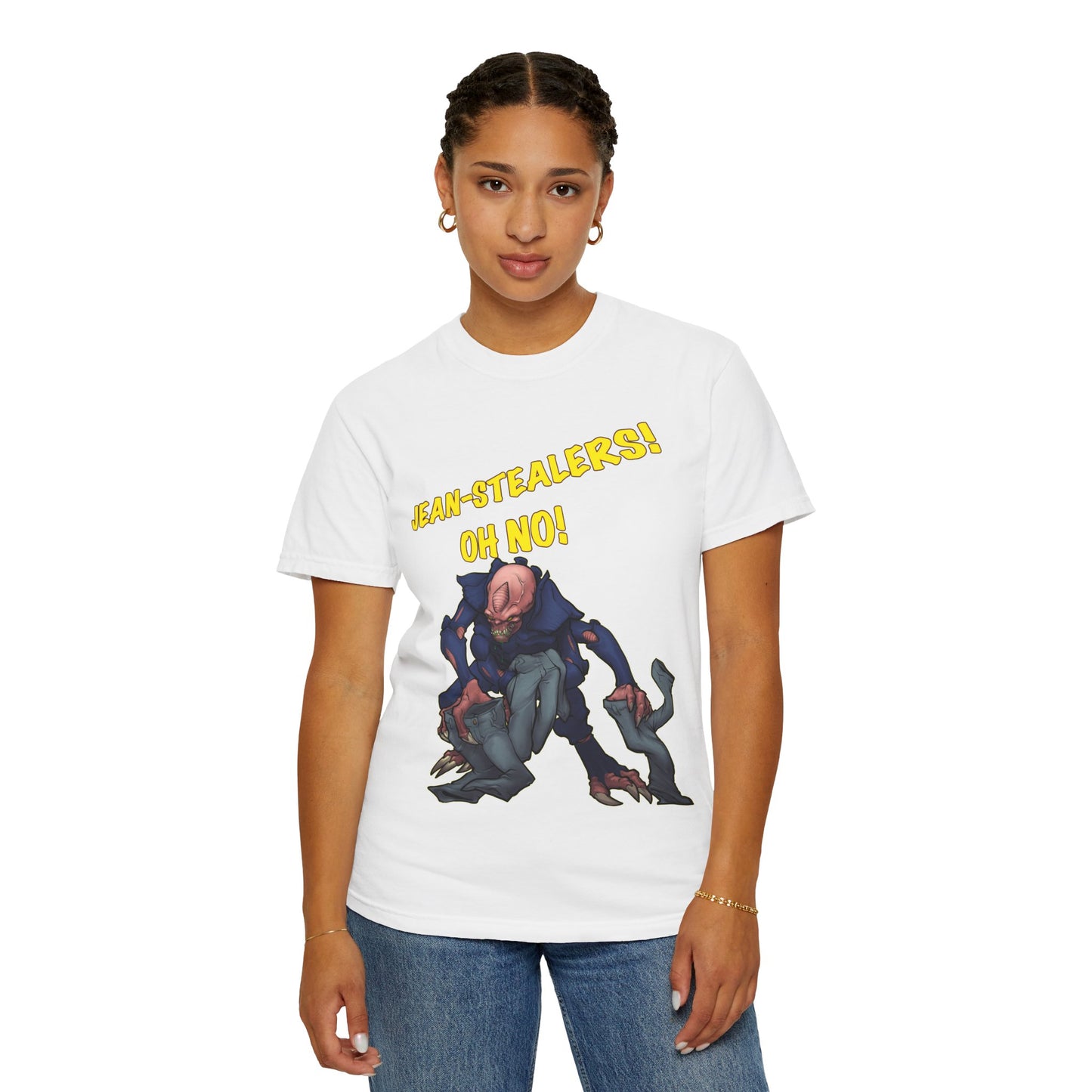 'Jean-Stealers! Oh No!' Graphic Tee