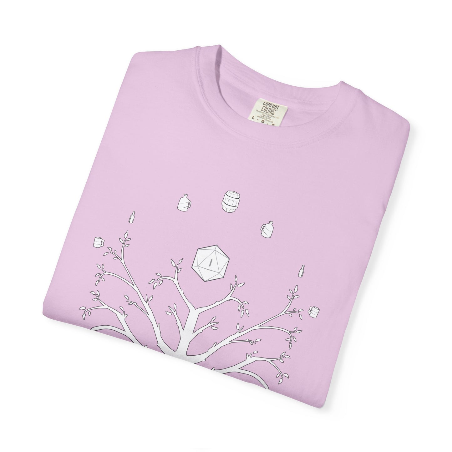 Gondor Calls for Ale White Tree Tee