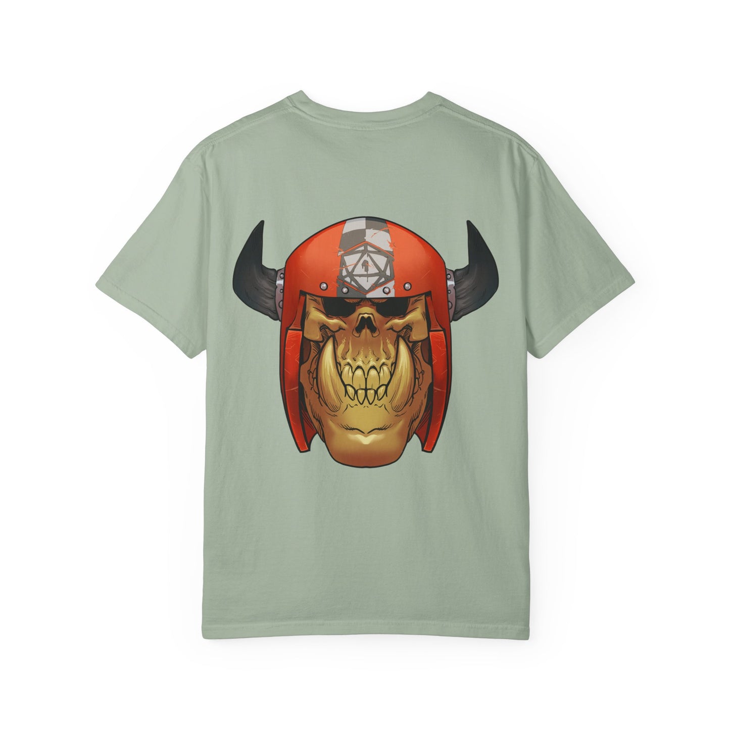 Orc Skull Helmet T‑Shirt — Graphic Tee