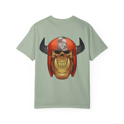 Orc Skull Helmet T‑Shirt — Graphic Tee