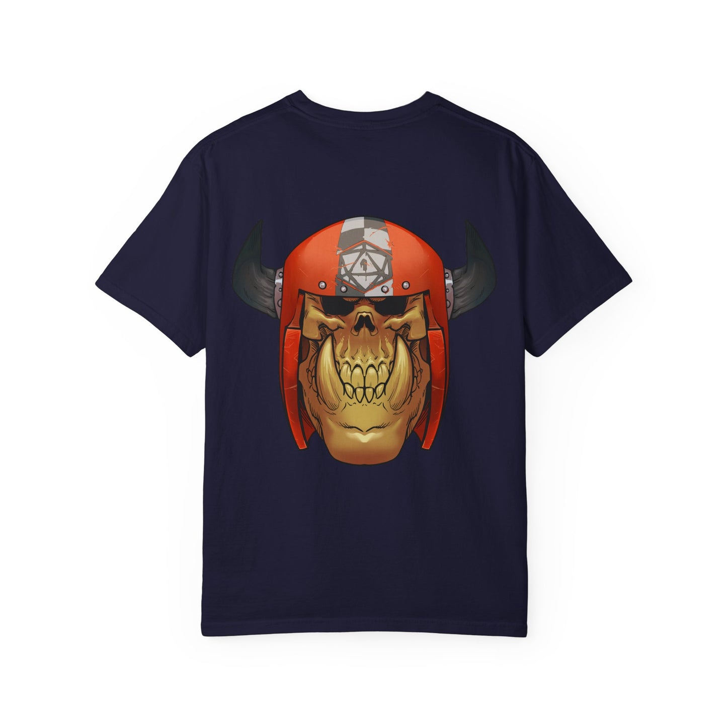 Orc Skull Helmet T‑Shirt — Graphic Tee