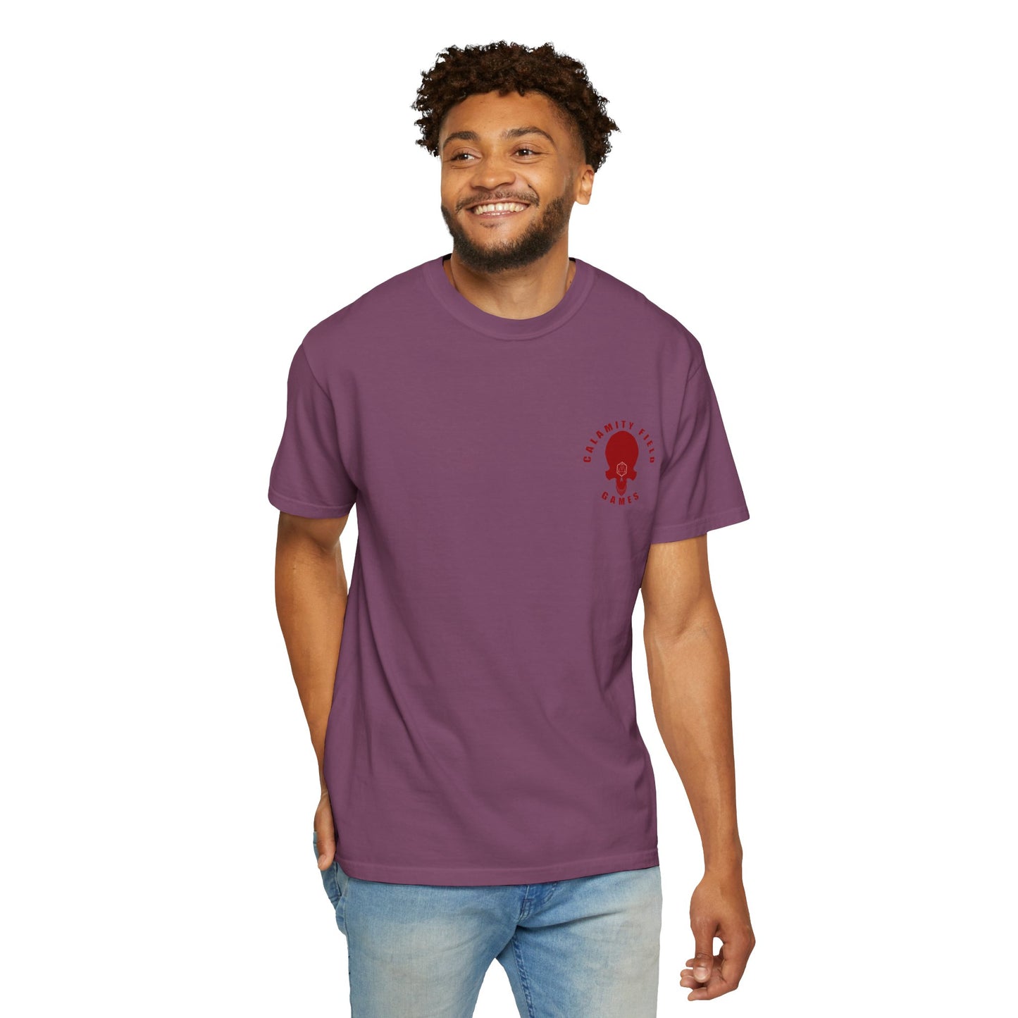 Armored Space Man Helmet Graphic T-Shirt