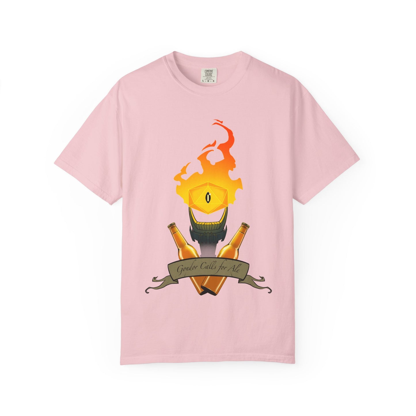 Gondor Calls for Ale Burning Eye Tee