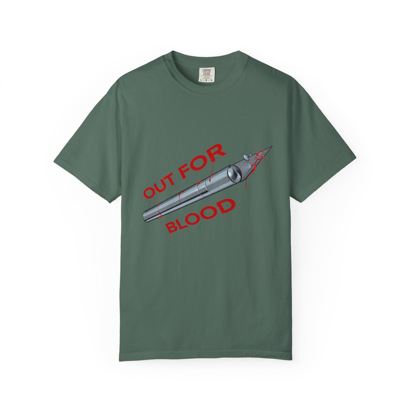 Out For Blood- Hobby Knife T-Shirt — Graphic Tee